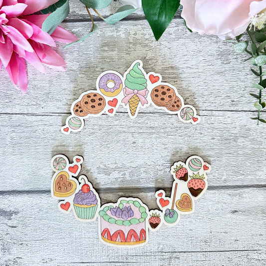 Sweet Treat Clock Face Insert