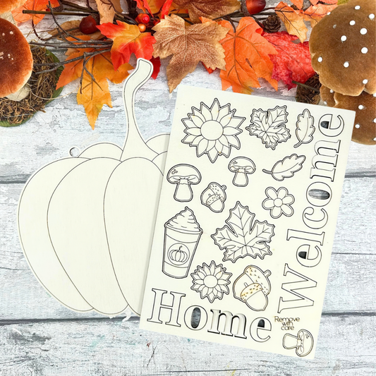 Autumn Pumpkin Sign