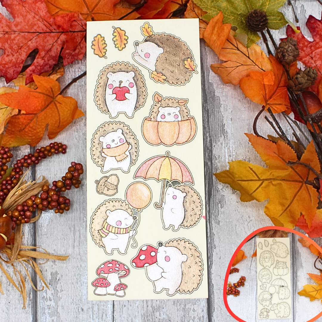 Cutesy Hedgehog Mini Set