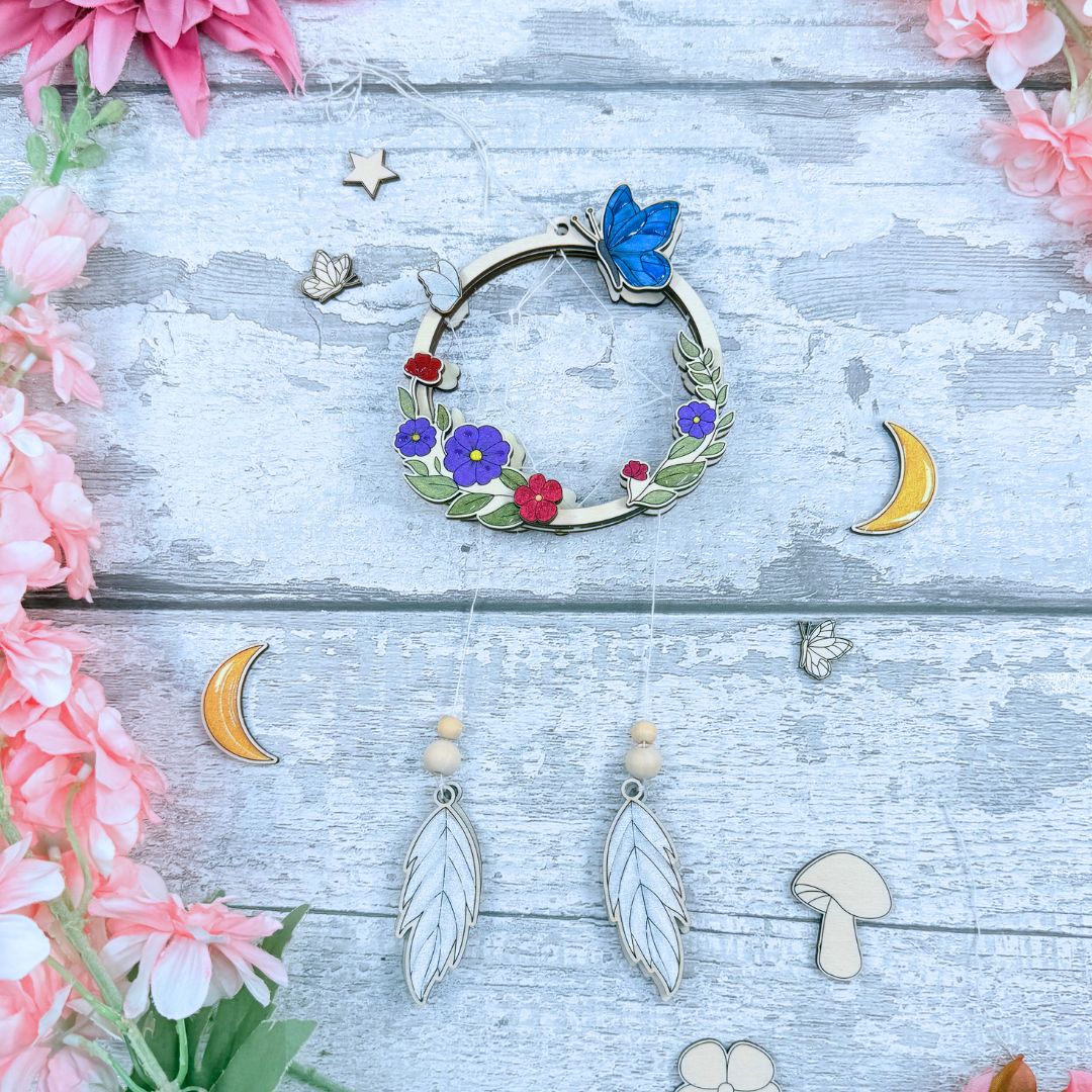 Butterfly Dream Catcher Craft Kit