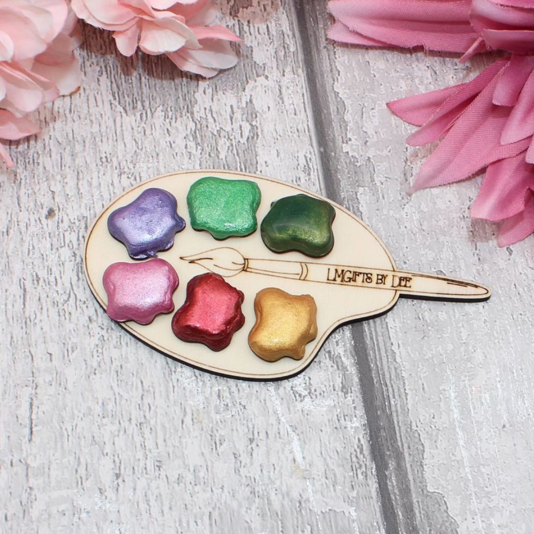 Floral Shimmer Water Colour Palette