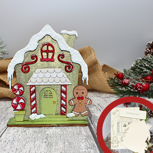 Christmas Village - Gingy Cabin