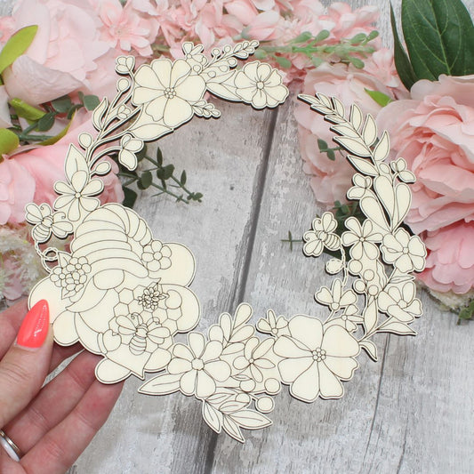 Spring Gnome Clock Set - Clock included