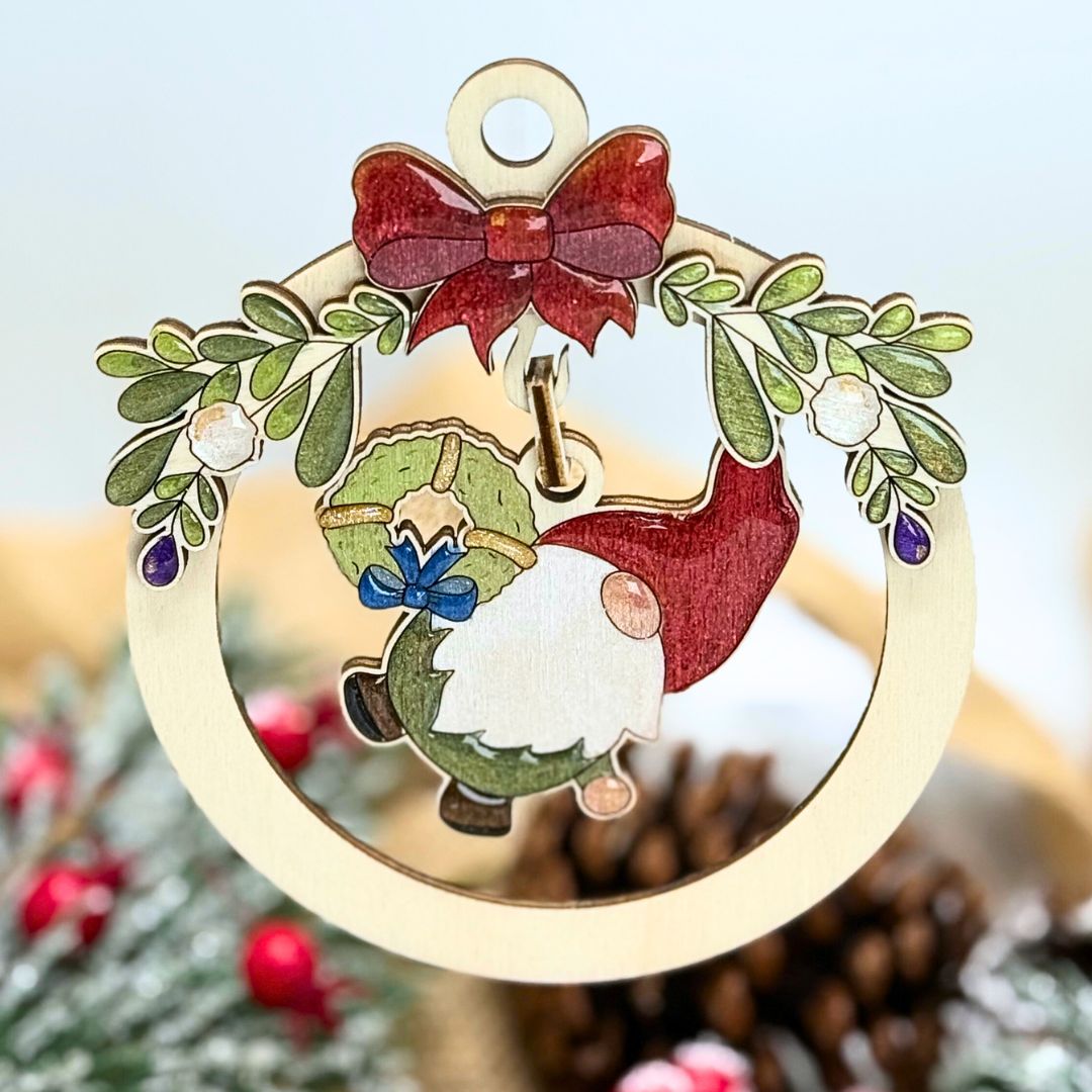 Christmas Dangle Bauble - Gonk