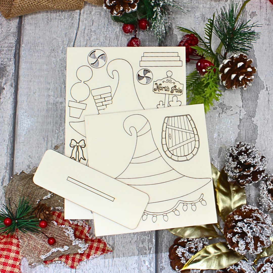 Christmas Village - North Pole Cabin