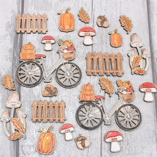 Autumn Outdoor Elements Set - 16 Pieces