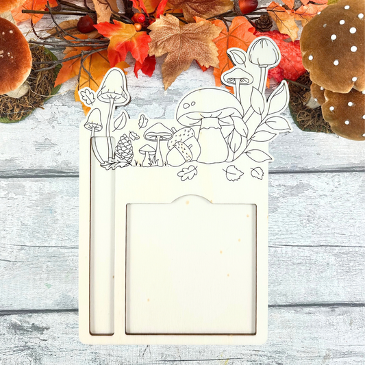 Personalised Autumn Notepad Holder
