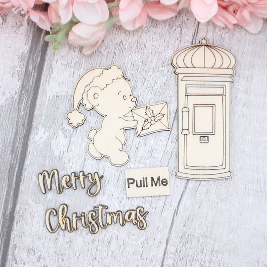 Postbox Teddy Slider Set