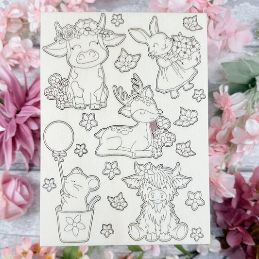 Spring Meadow Characters