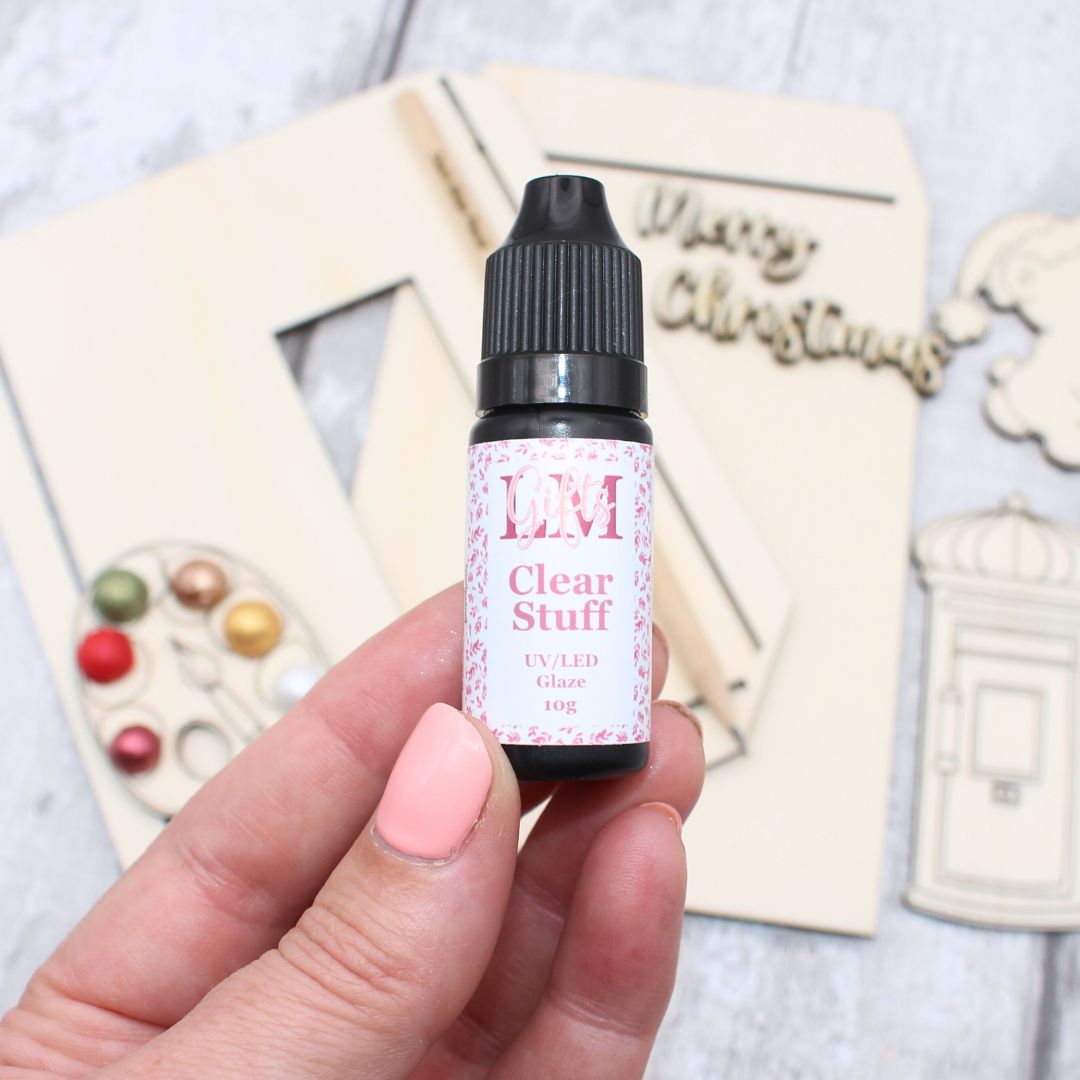 Postbox Teddy Slider Card Template Kit