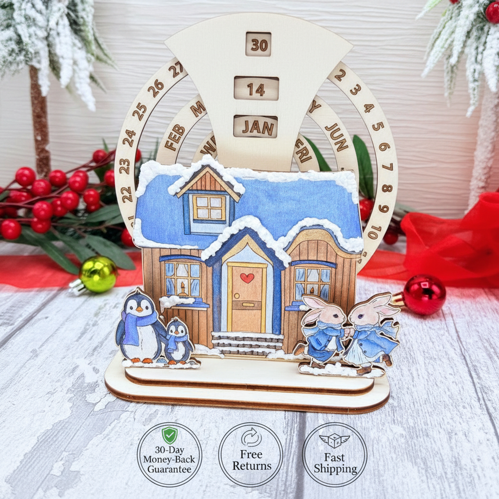 The Everlasting Craft Calendar – Winter Whimsy Cottage