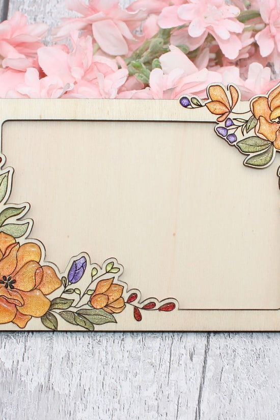 Floral Photo Frame