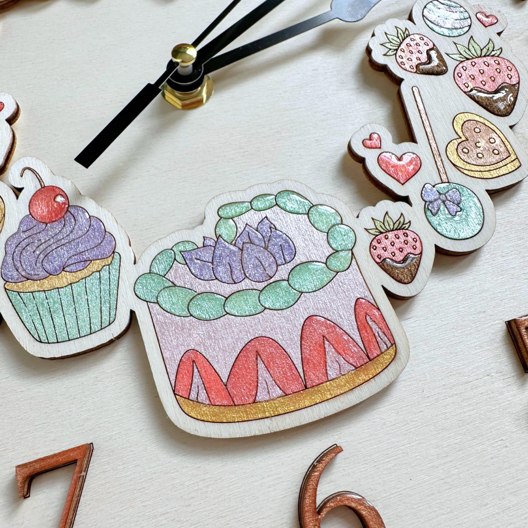 Sweet Treat Clock Face Insert