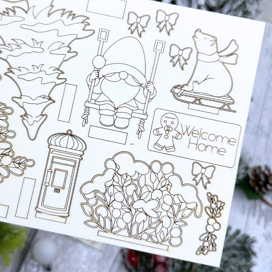 House Key Holder - Christmas Accessories Pack