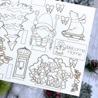 House Key Holder - Christmas Accessories Pack