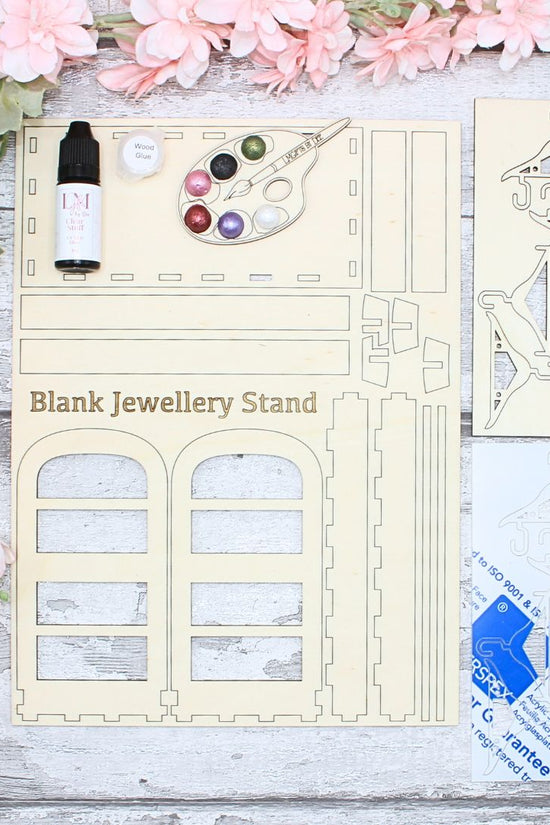 Jewellery Stand Craft Kit - Blank Design