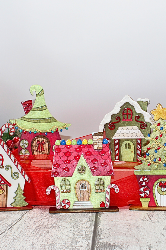 The Christmas Village - All 5 Cabins