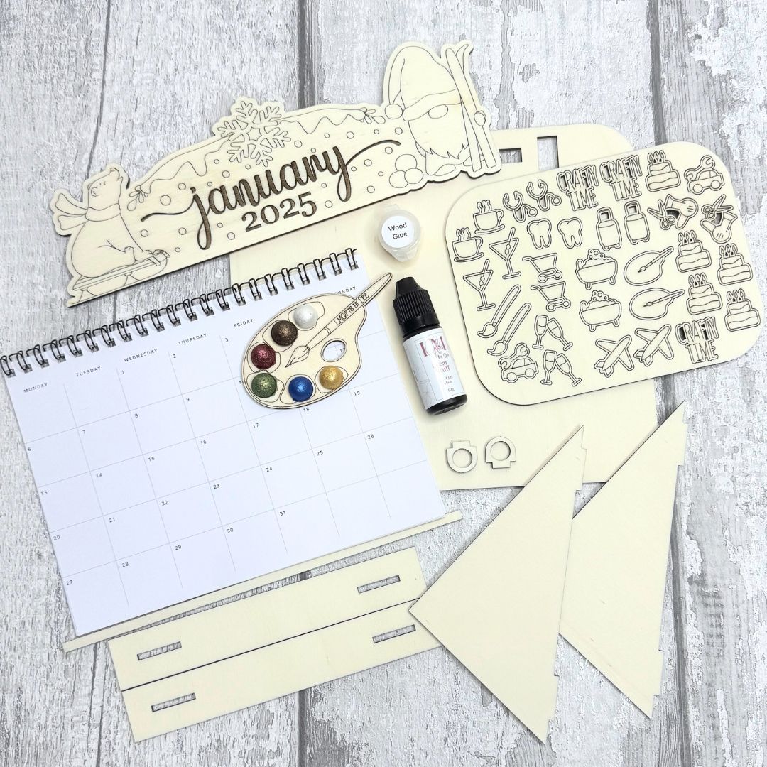 Calendar Craft Kit -  Gnome Design