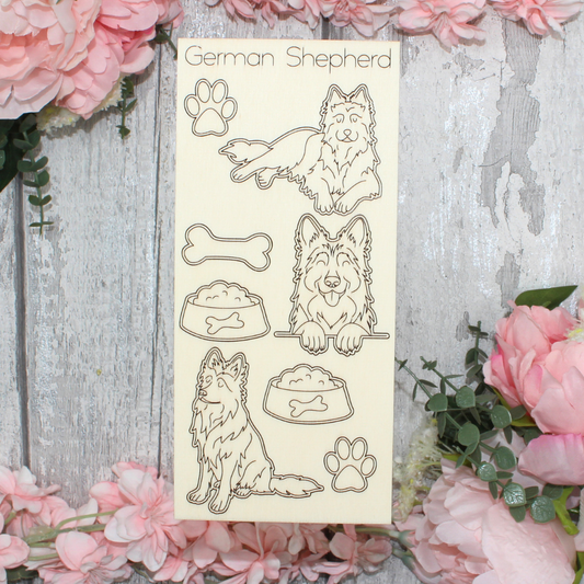 German Shepherd Mini Set