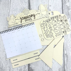 Calendar Craft Kit -  Gnome Design