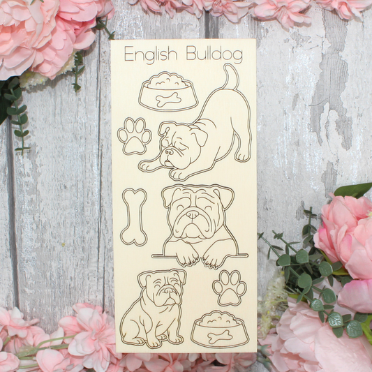 English Bulldog Mini Set