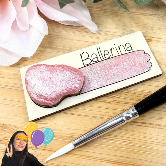 Handmade Shimmer Watercolour Paint - Ballerina