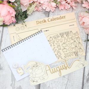 Desk Calendar - DIY
