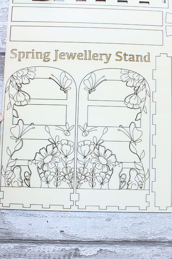 Jewellery Stand Craft Kit - Meadow Design