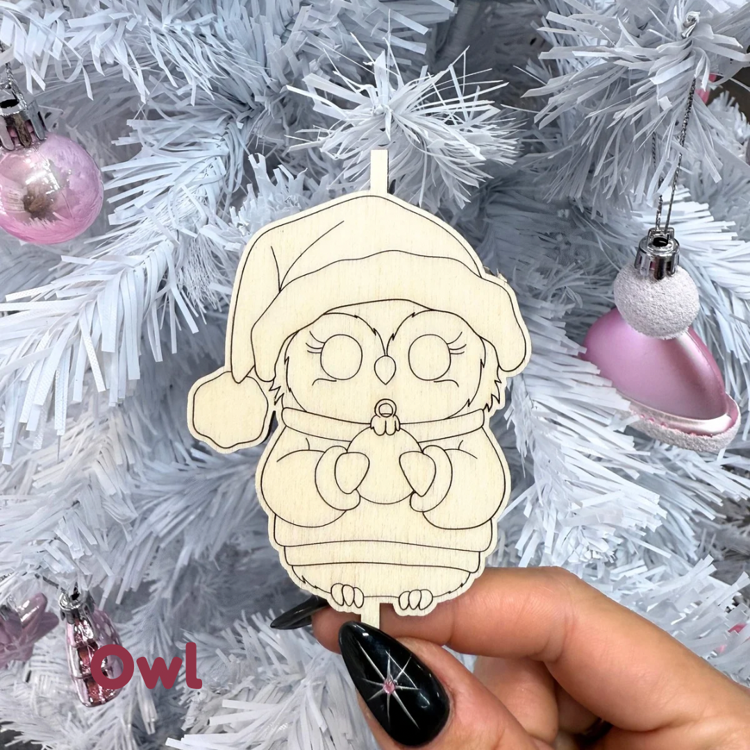 3D Christmas Baubles - Choose your Character!