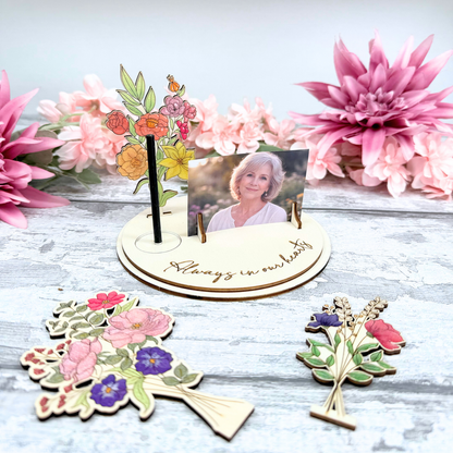 Memory Candle & Photo Stand Craft Kit