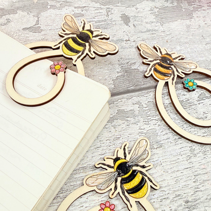 Bee Bookmark Set