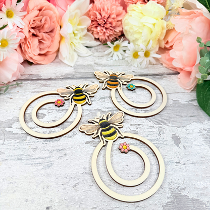 Bee Bookmark Set