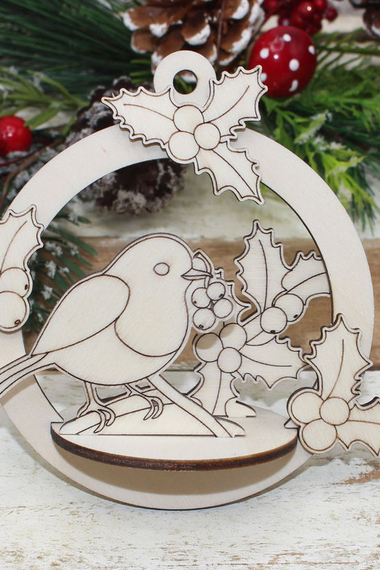 Little Robin 3D Tree Ornament Set
