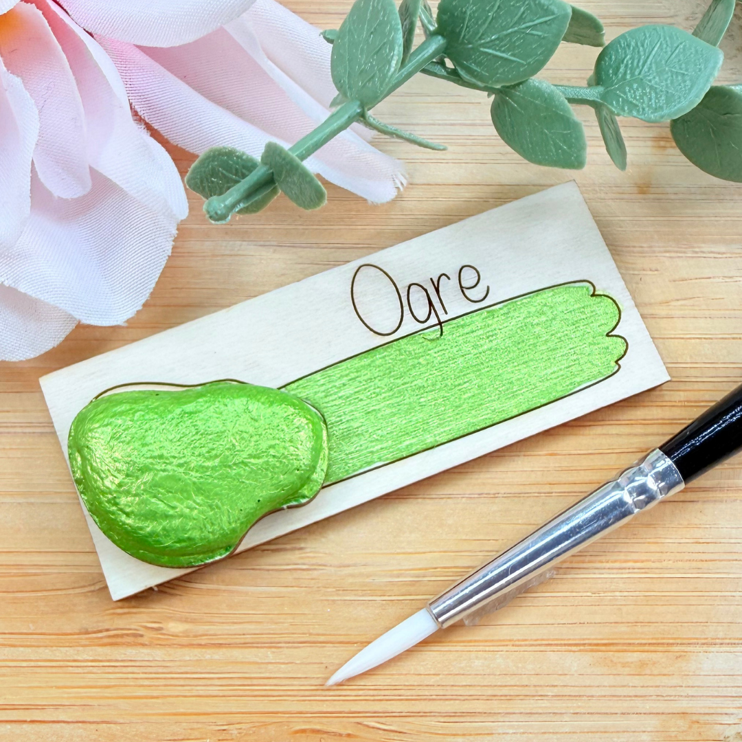Handmade Shimmer Watercolour Paint - Ogre