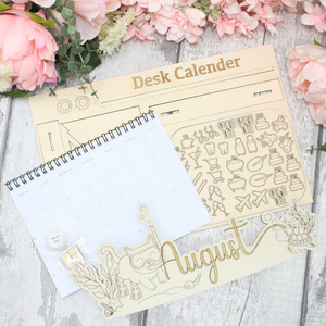 Desk Calendar - DIY
