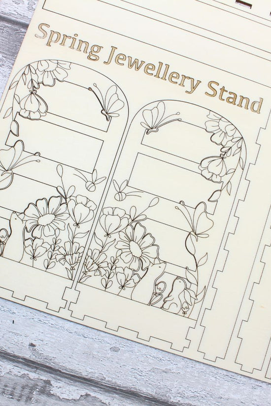 Jewellery Stand Craft Kit - Meadow Design