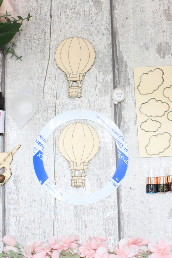 Hot Air Balloon Summer Windchime Kit