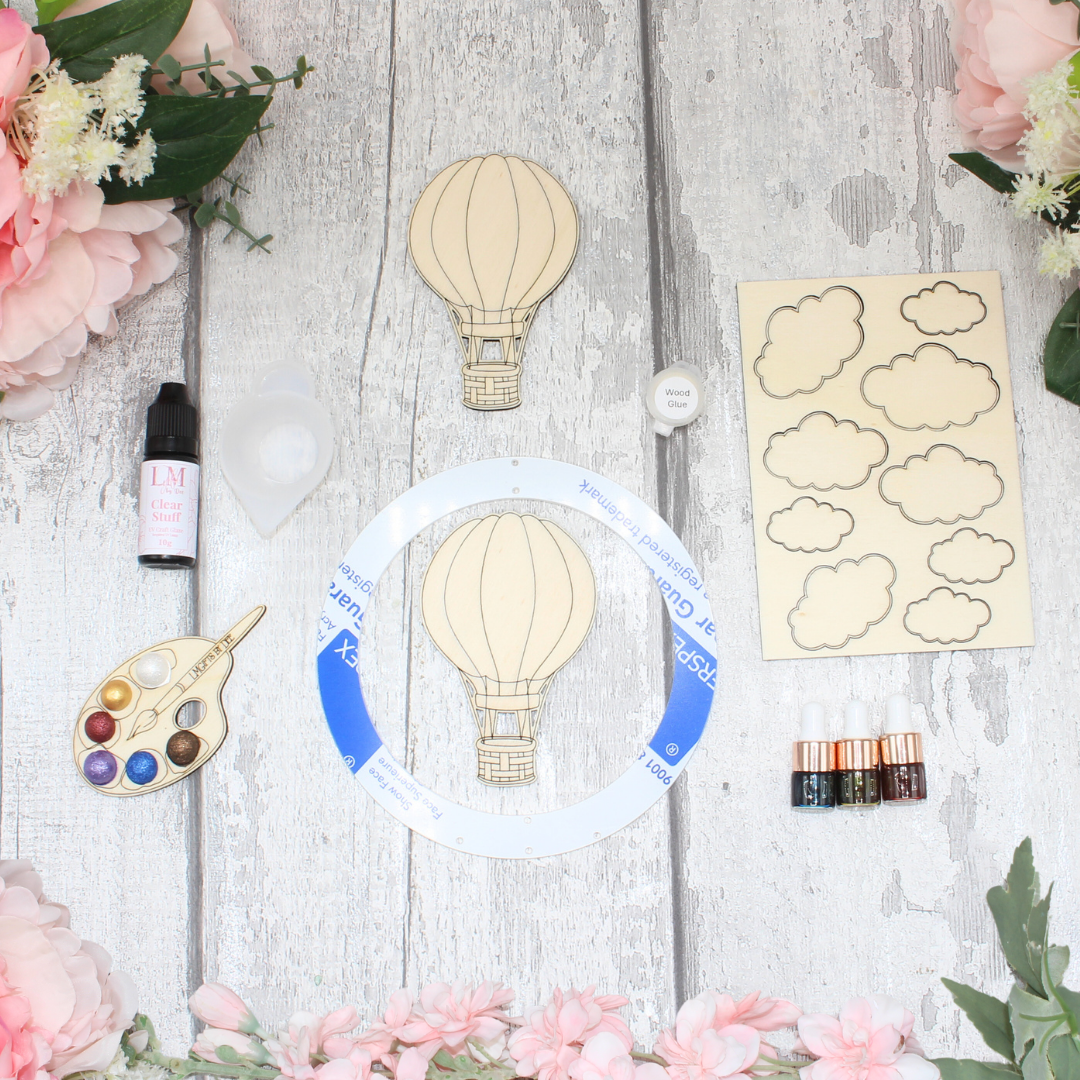 Hot Air Balloon Summer Windchime Kit