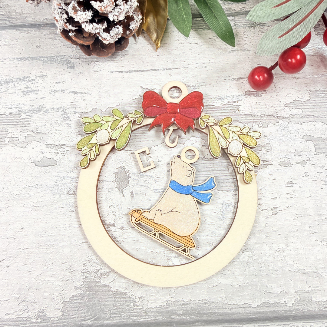 Christmas Dangle Bauble - Polar Bear