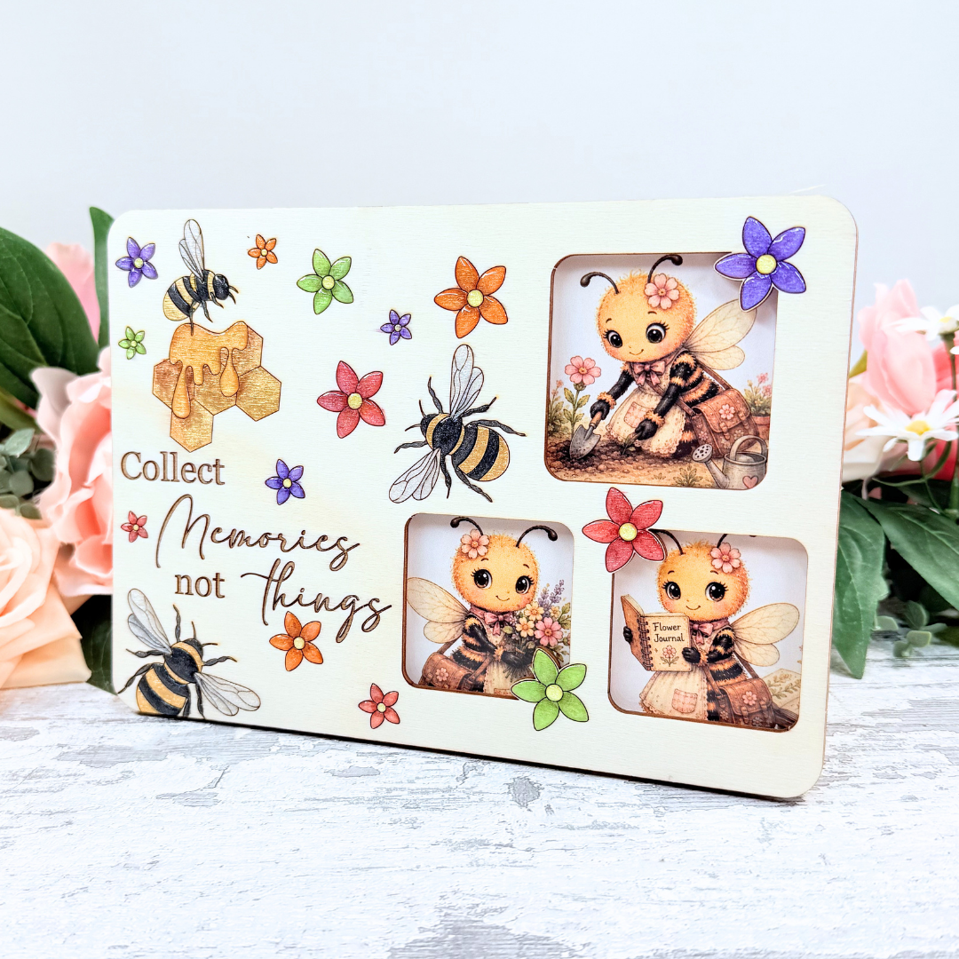 Bee Memories Multi Photo Frame