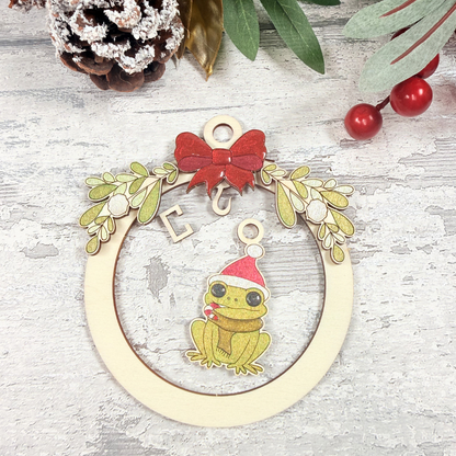 Christmas Dangle Bauble - Frog