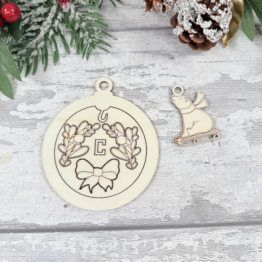 Christmas Dangle Bauble - Polar Bear