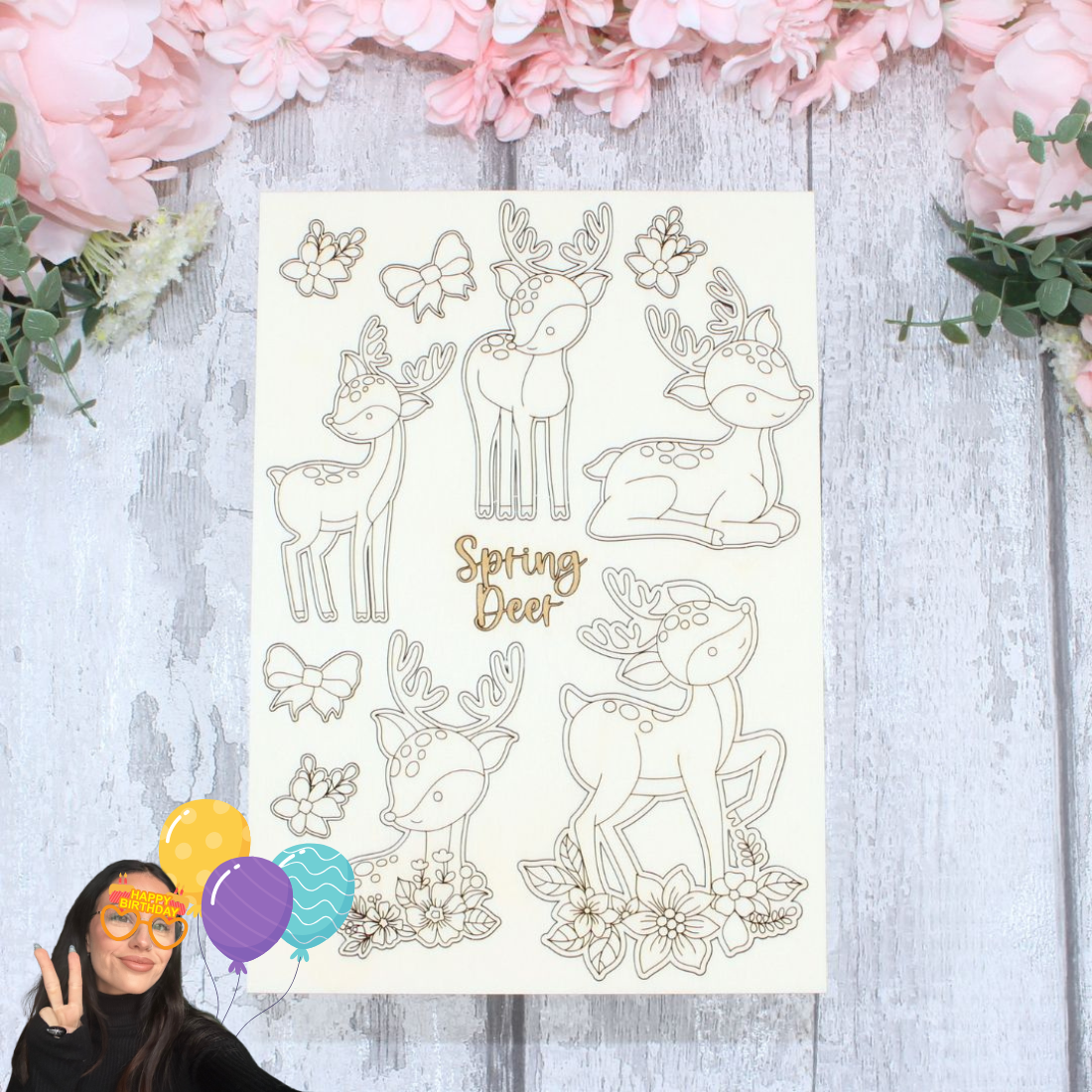 Spring Deer Set