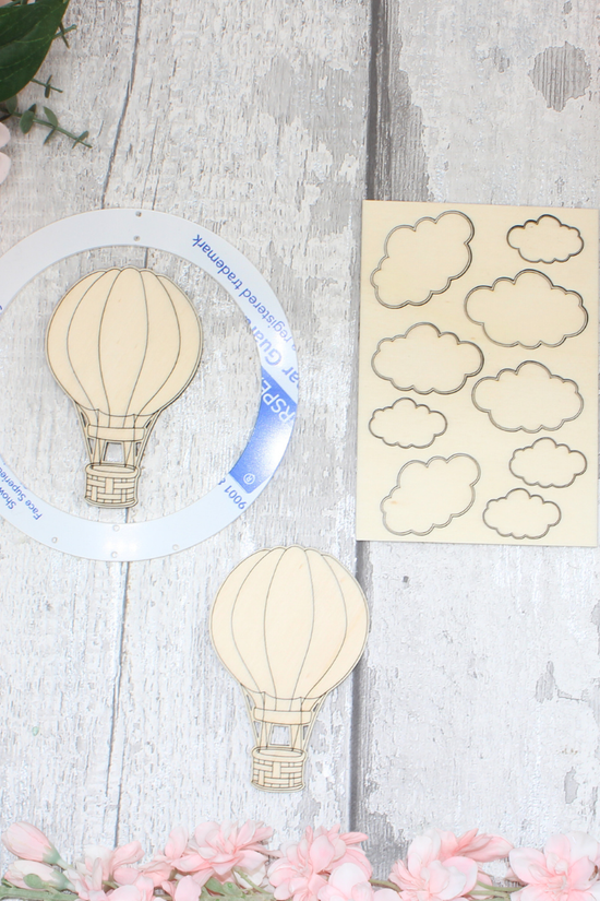 Hot Air Balloon Windchime Elements
