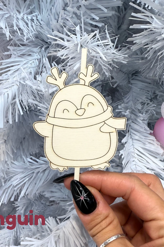 3D Christmas Baubles - Choose your Character!