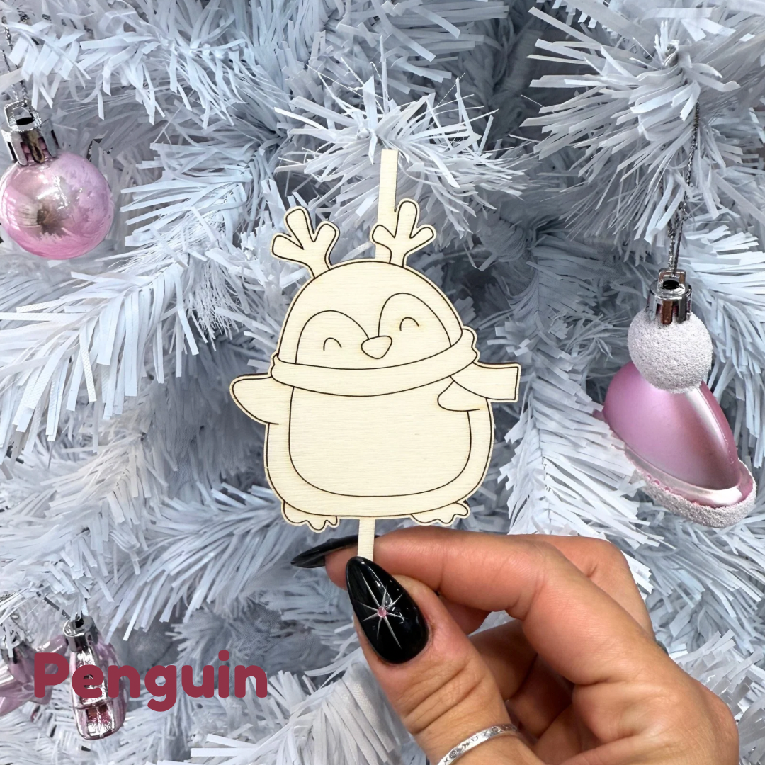 3D Christmas Baubles - Choose your Character!