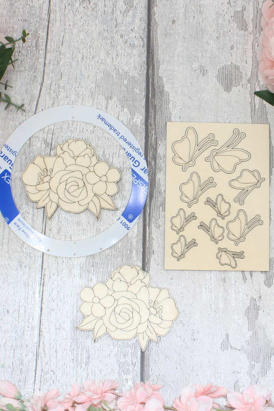 Floral Summer Windchime Elements