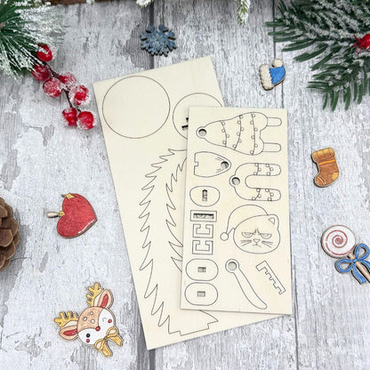 Christmas Wiggly Grumpy Kitty – The Sassiest Wiggle on the Tree