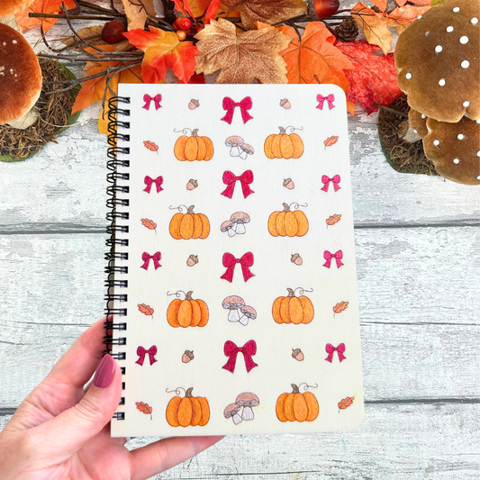 Autumn Bows Notebook