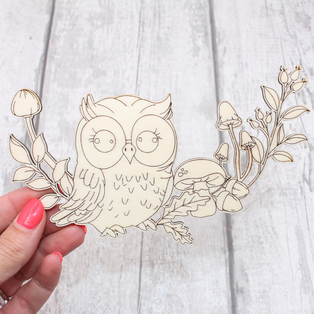 Owl Clock Face